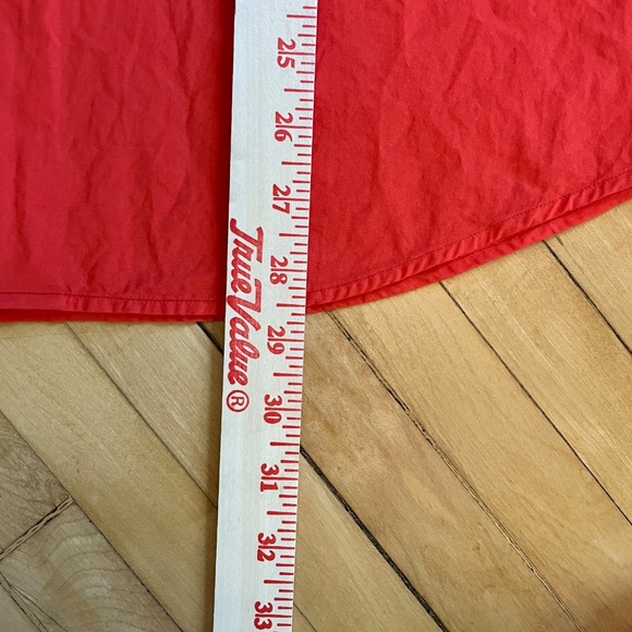 RARE RABBIT Color Block Casual Button Down Shirt Navy White Orange Cabana Shirt - Picture 10 of 11